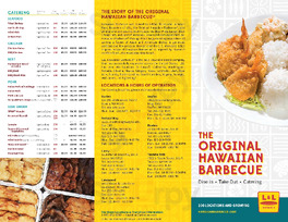 L&l Hawaiian Barbecue