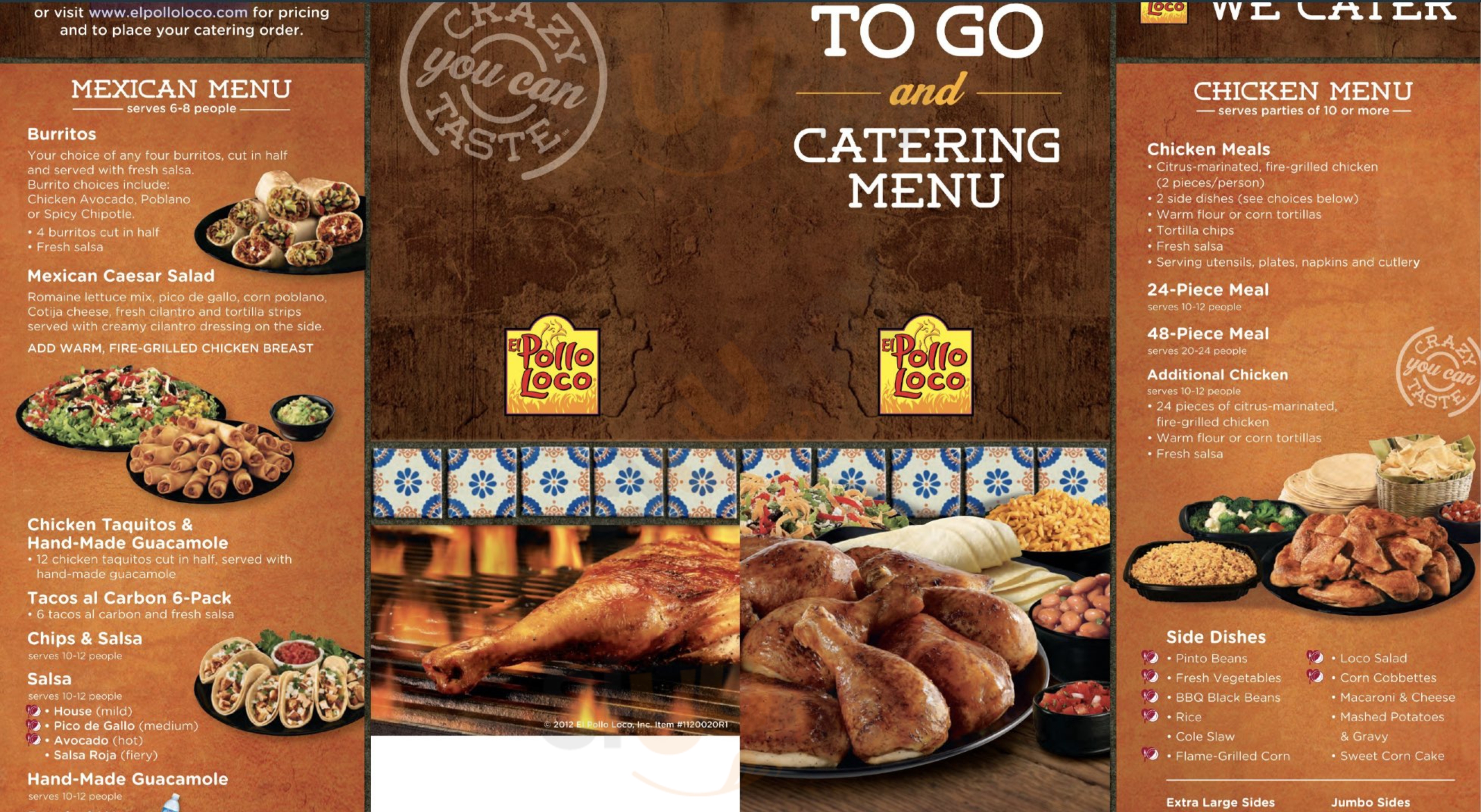 El Pollo Loco Las Vegas Menu - 1