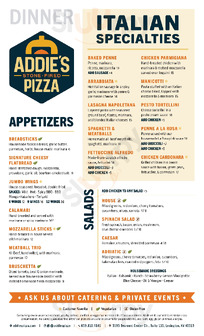 Addie's Stone-fired Pizza