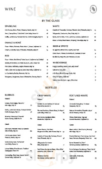 Penny Roma menu