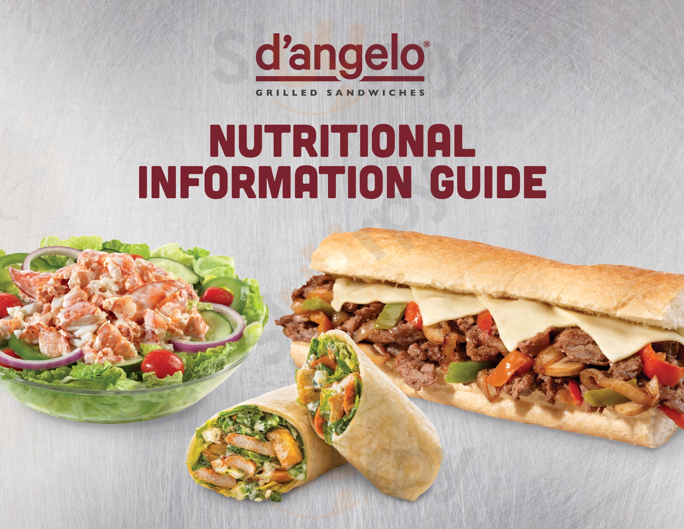 Main Menu - D'angelo Grilled Sandwiches
