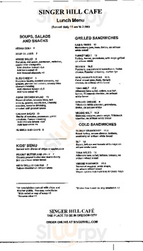 Singer Hill Cafe