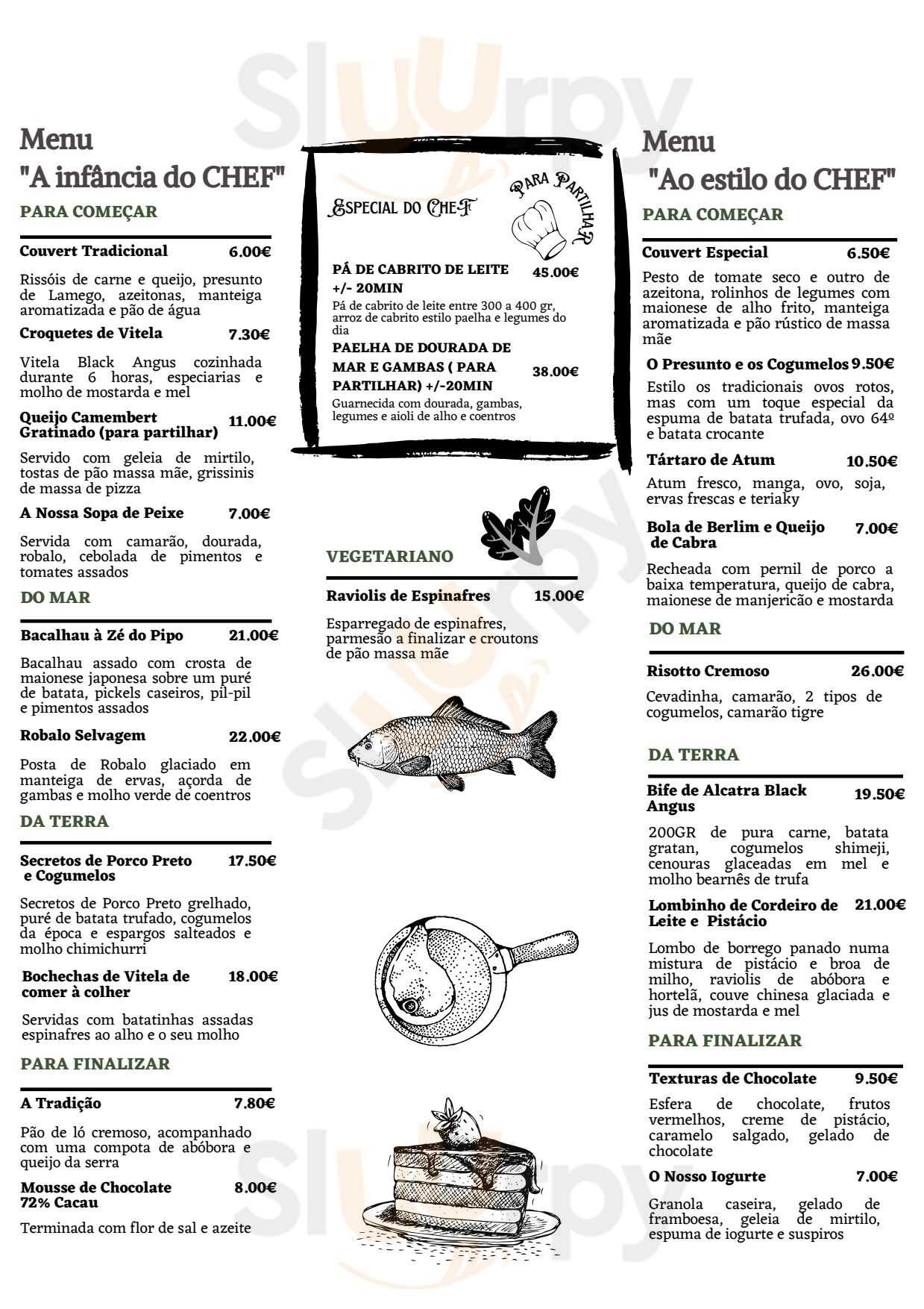 Signature Restaurante Lamego Menu - 1