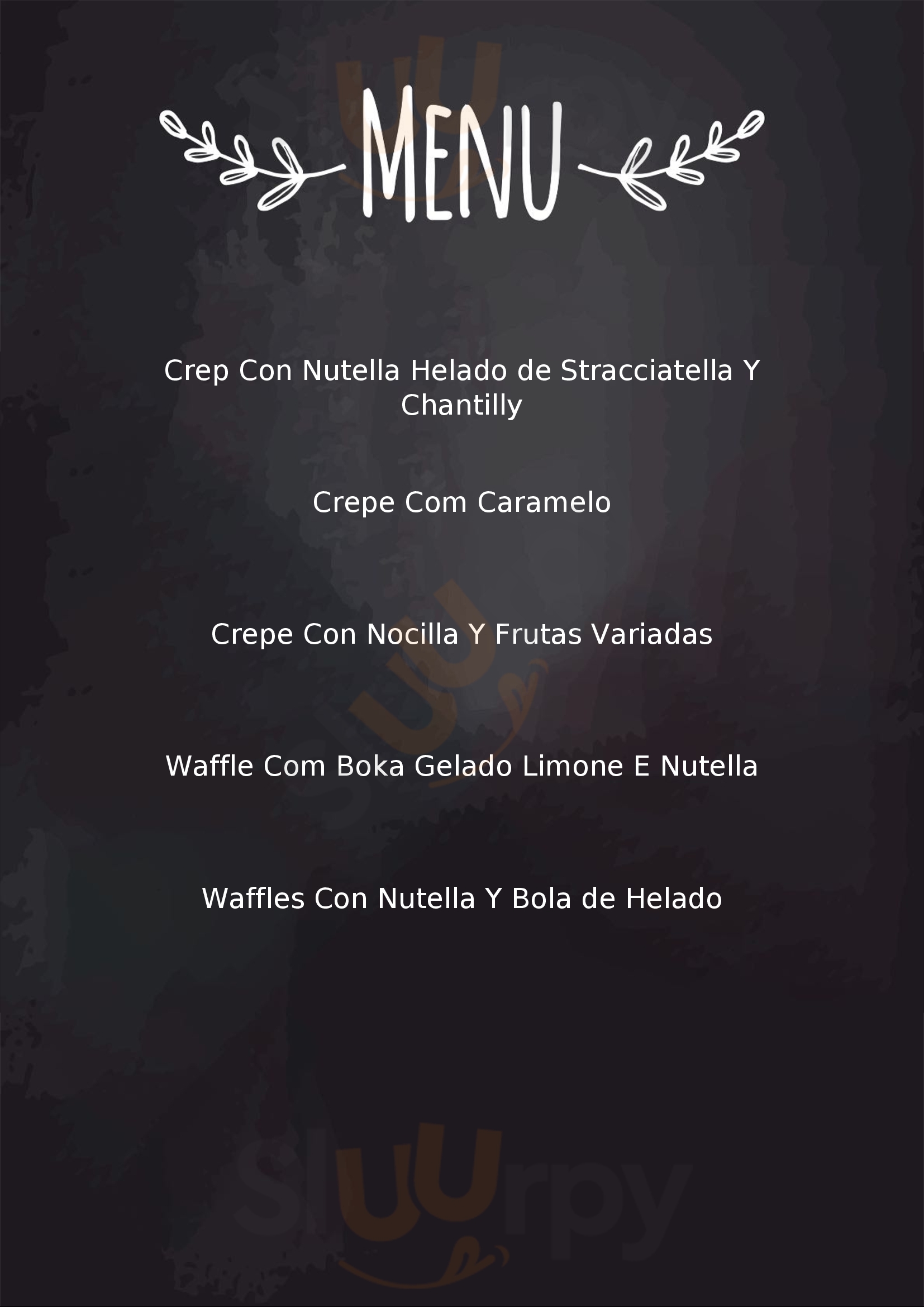 Gelataria 15.18 Amarante Menu - 1