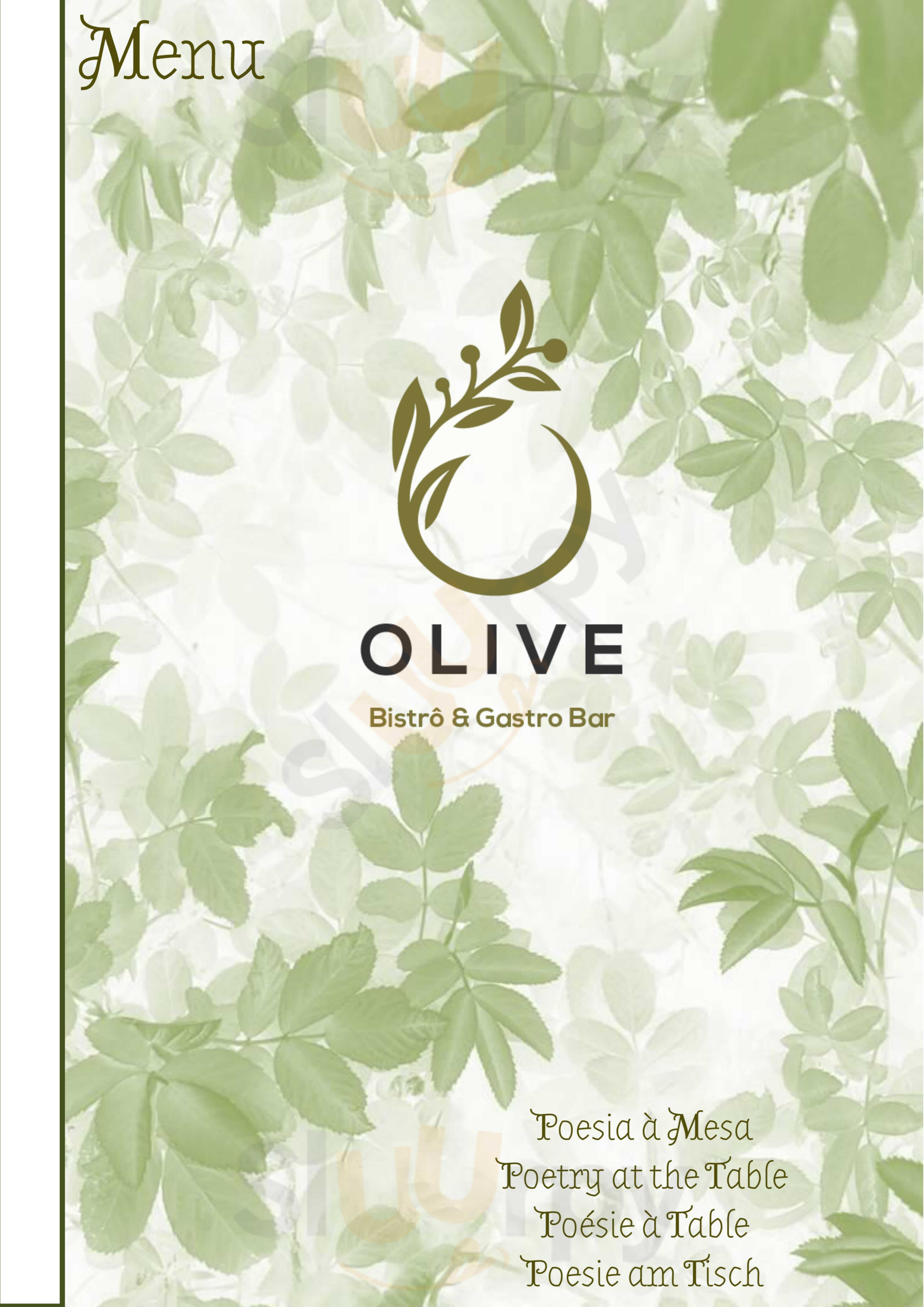 Olive Bistro & Gastro Bar Sesmarias Menu - 1