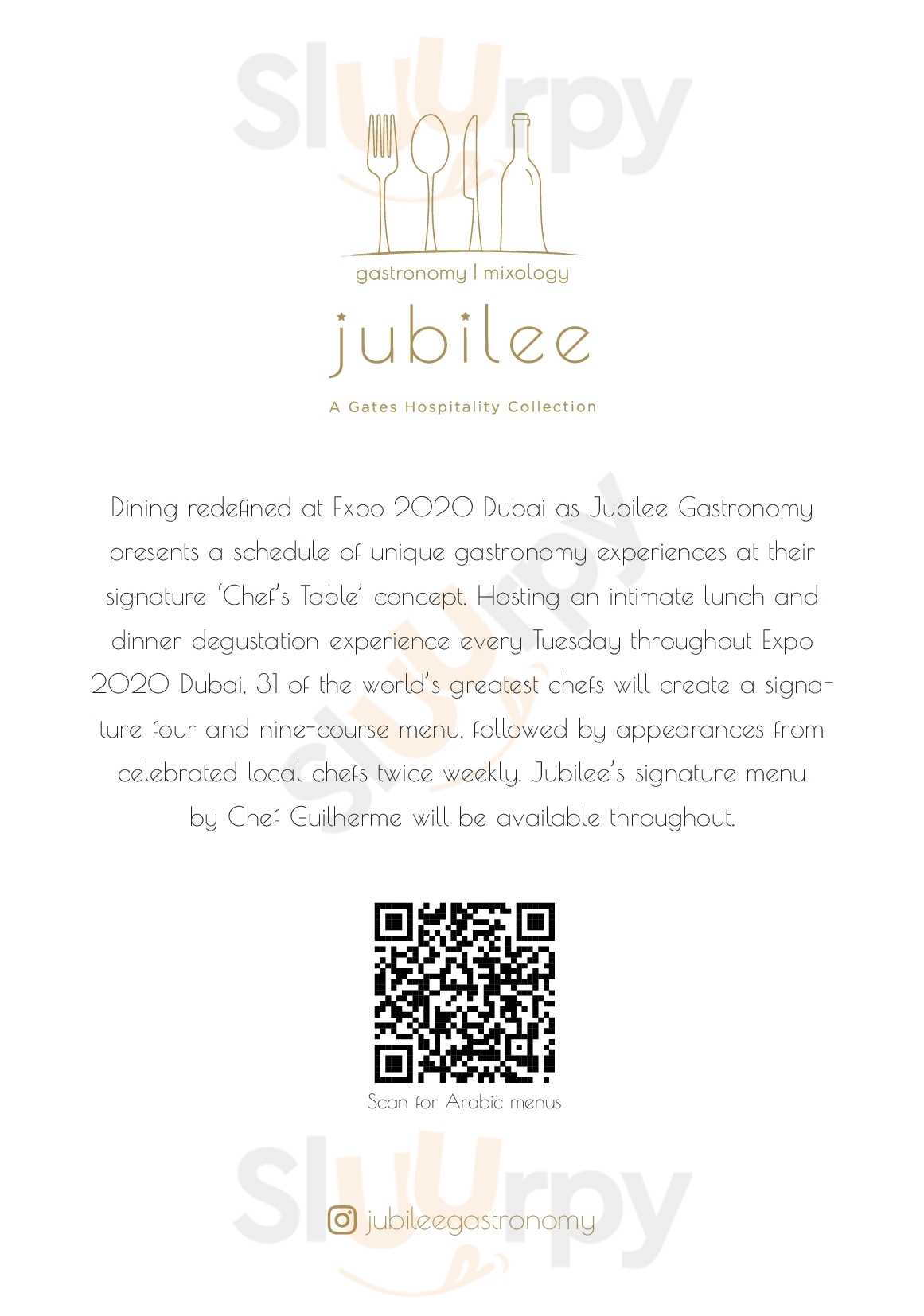 ‪jubilee Gastronomy & Mixology‬ دُبي Menu - 1