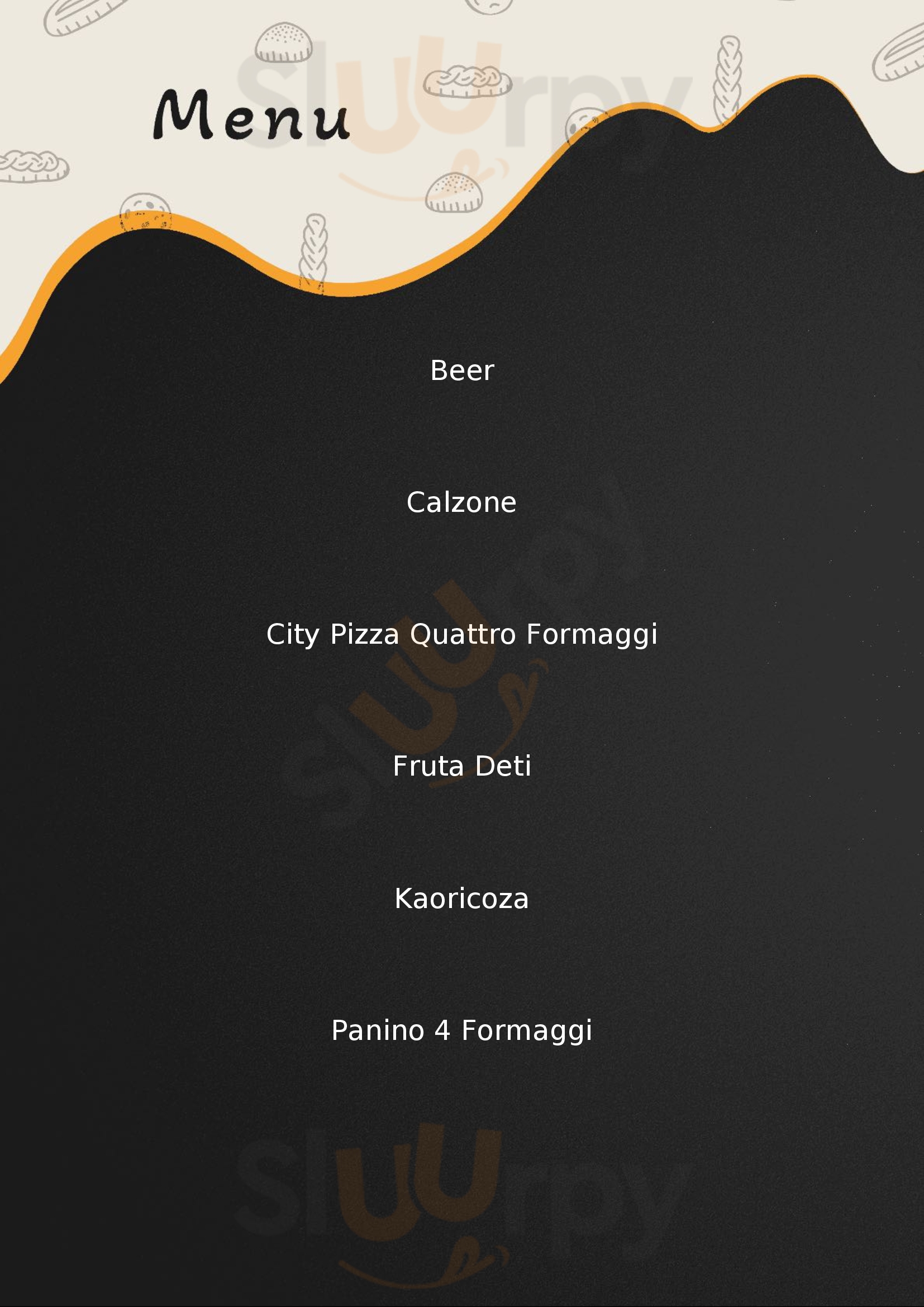 City Pizza Vlore Menu - 1