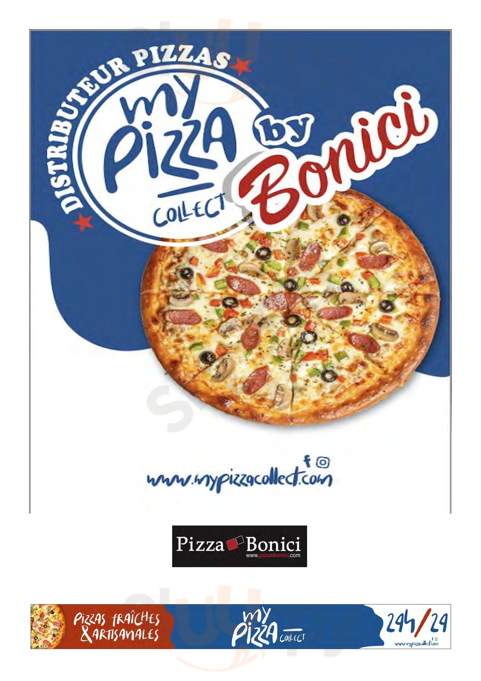 Pizza Bonici Anderlecht Anderlecht Menu - 1