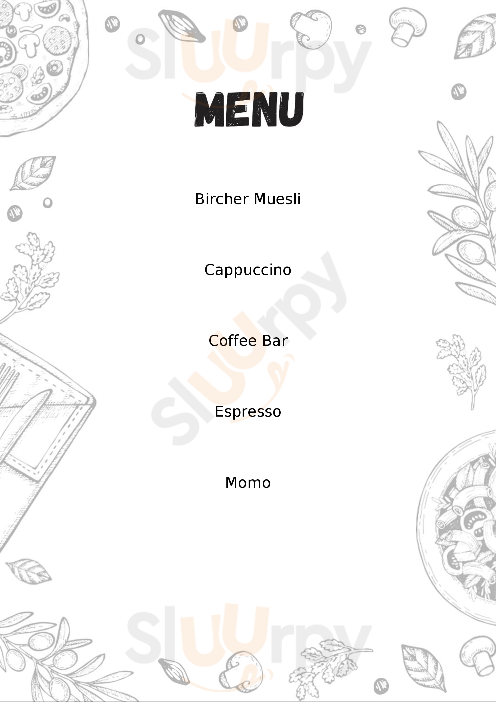 Kunst Café Samedan Menu - 1