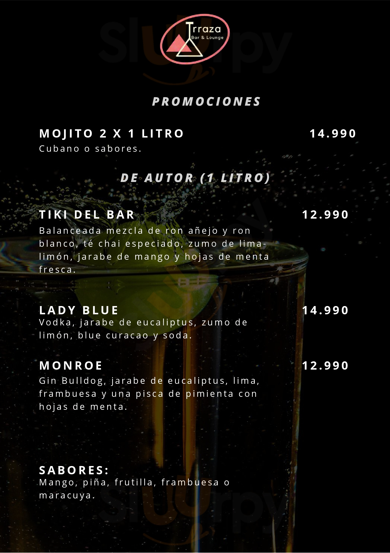 Trraza Bar San Francisco de Mostazal Menu - 1