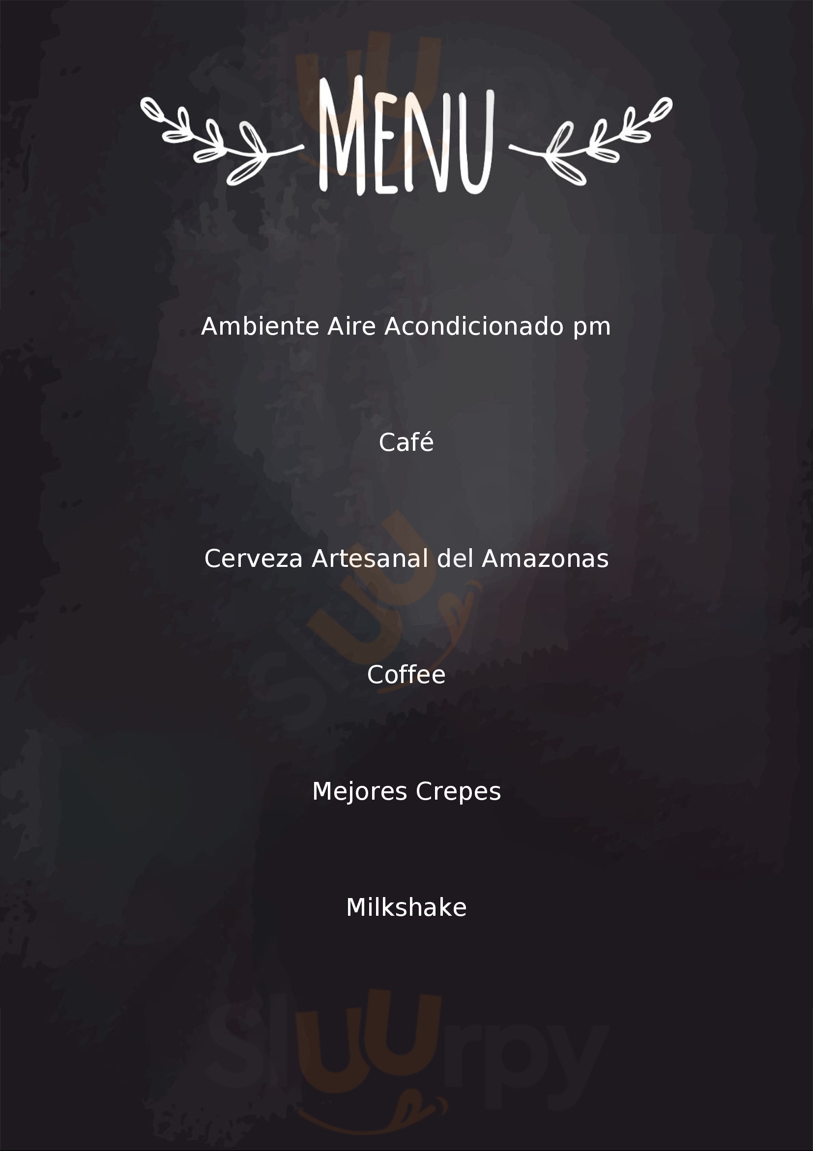 Vicpal Pub & Coffee Leticia Menu - 1
