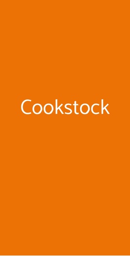 Cookstock, Roma