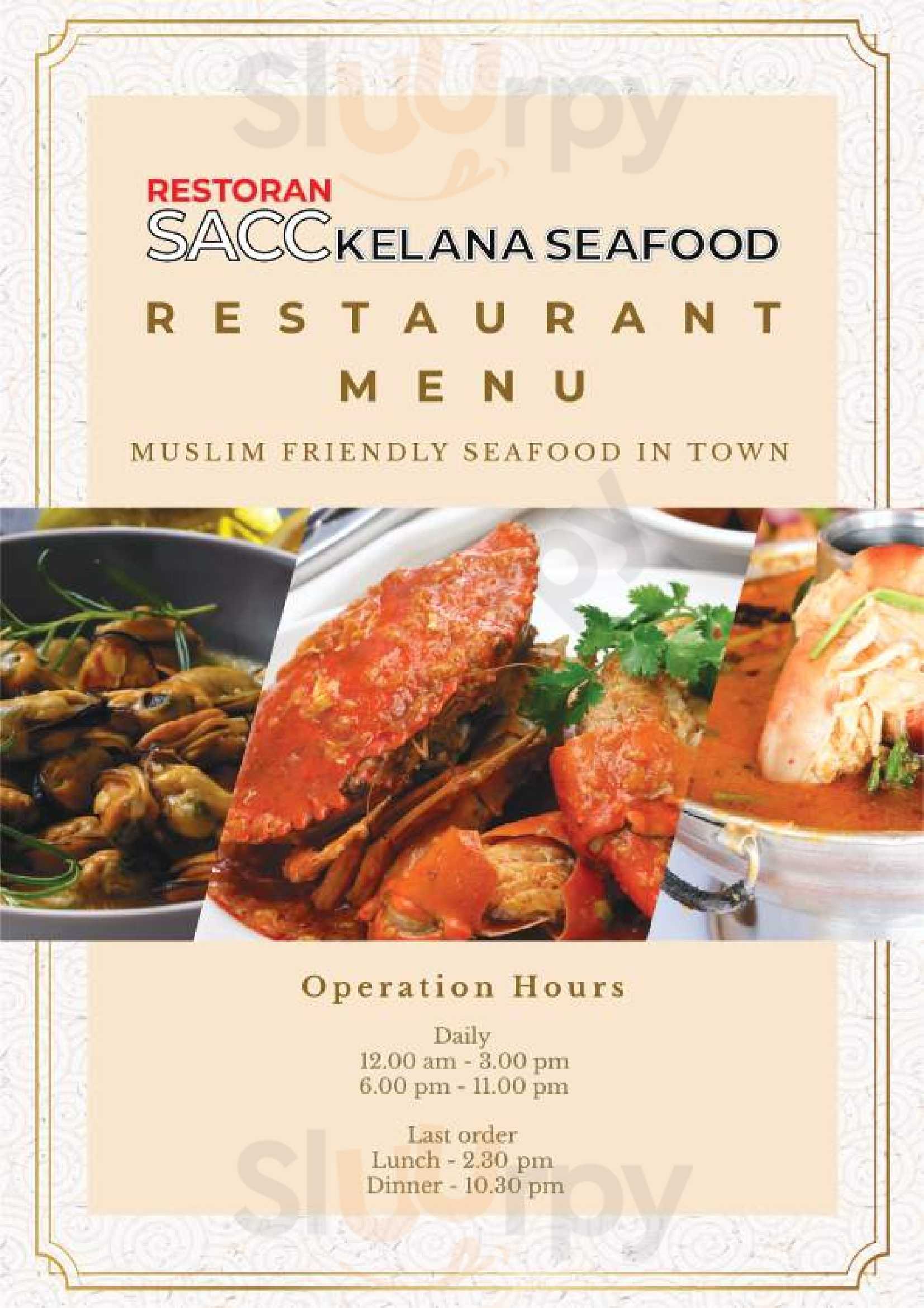 Sacc Kelana Seafood Shah Alam Shah Alam Menu - 1