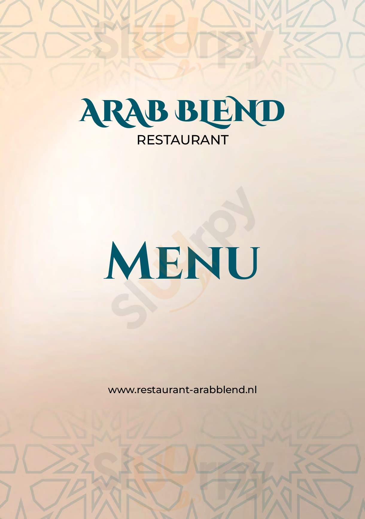 Restaurant Arabblend Den Haag Menu - 1