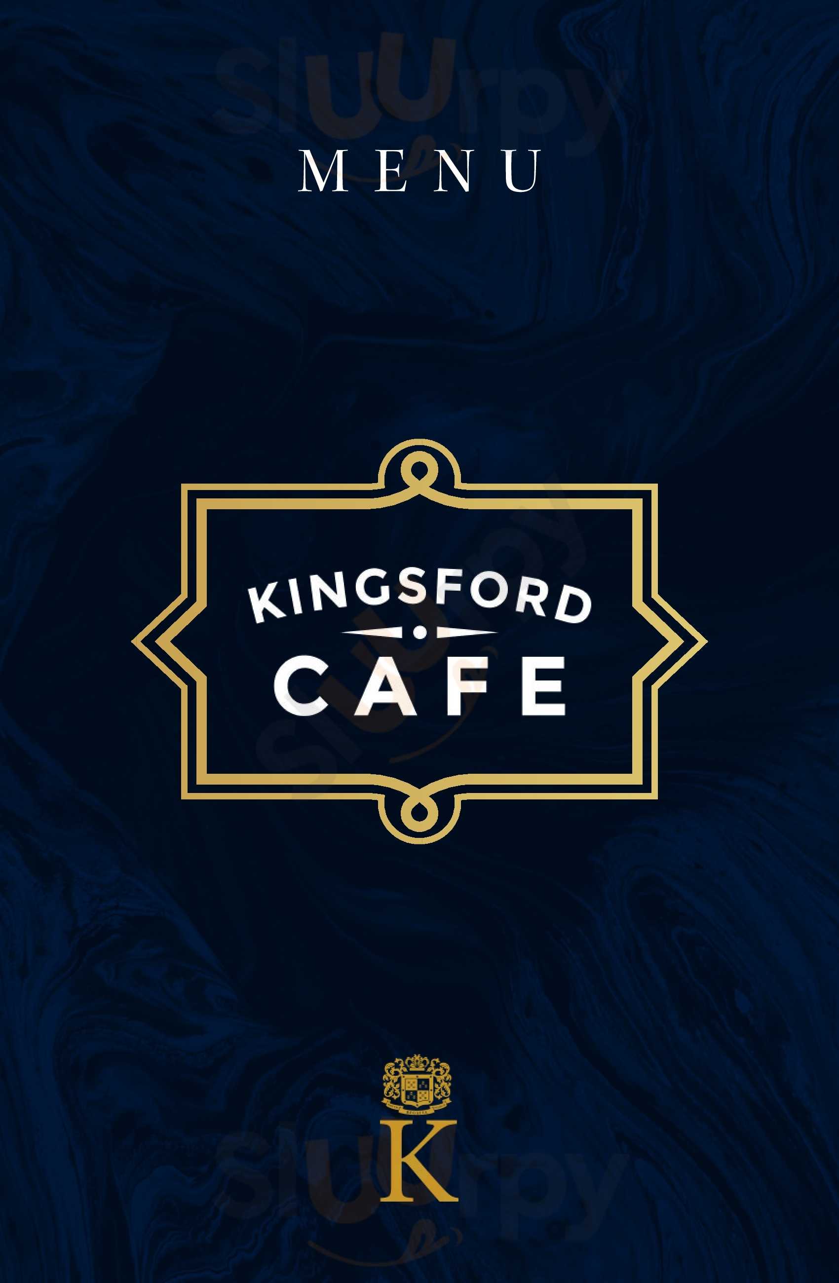 Kingsford Cafe Paranaque Menu - 1
