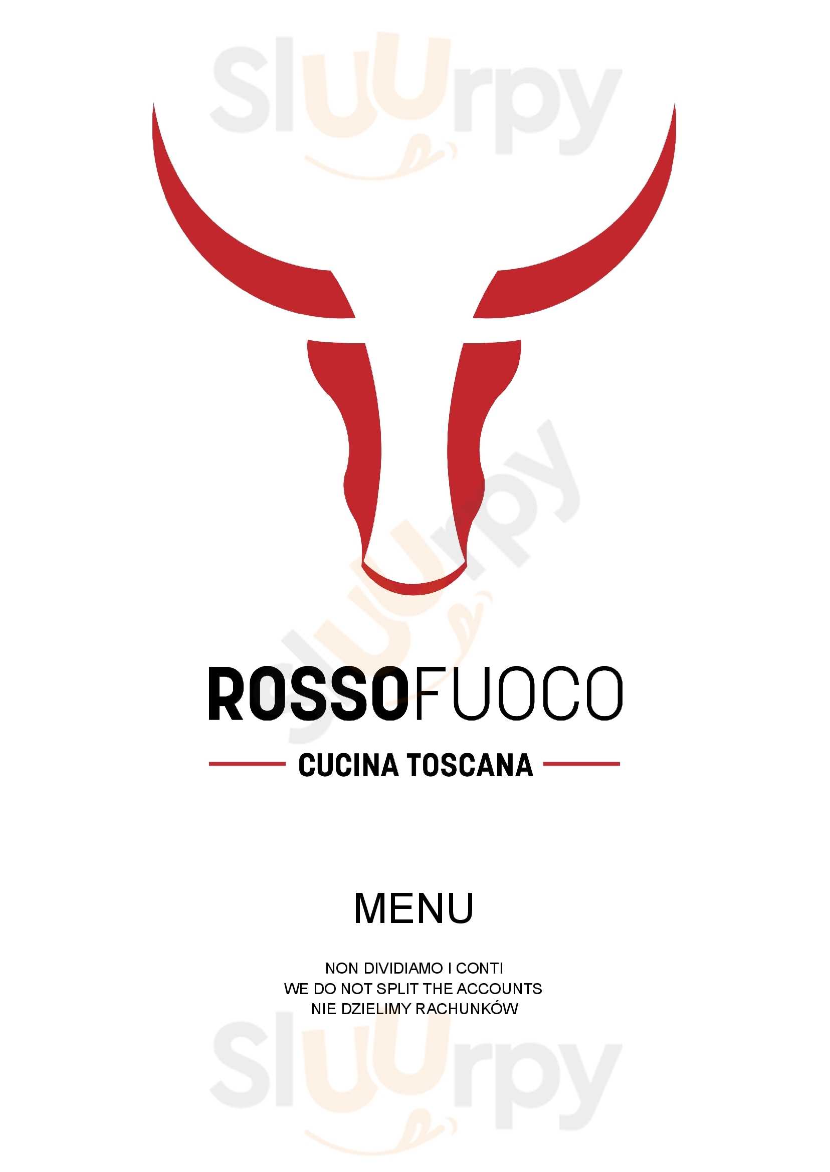 Rosso Fuoco Restauracja Szczecin Menu - 1