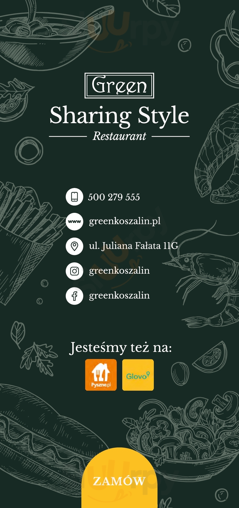 Green Pub Sharing Style Restaurant Koszalin Menu - 1