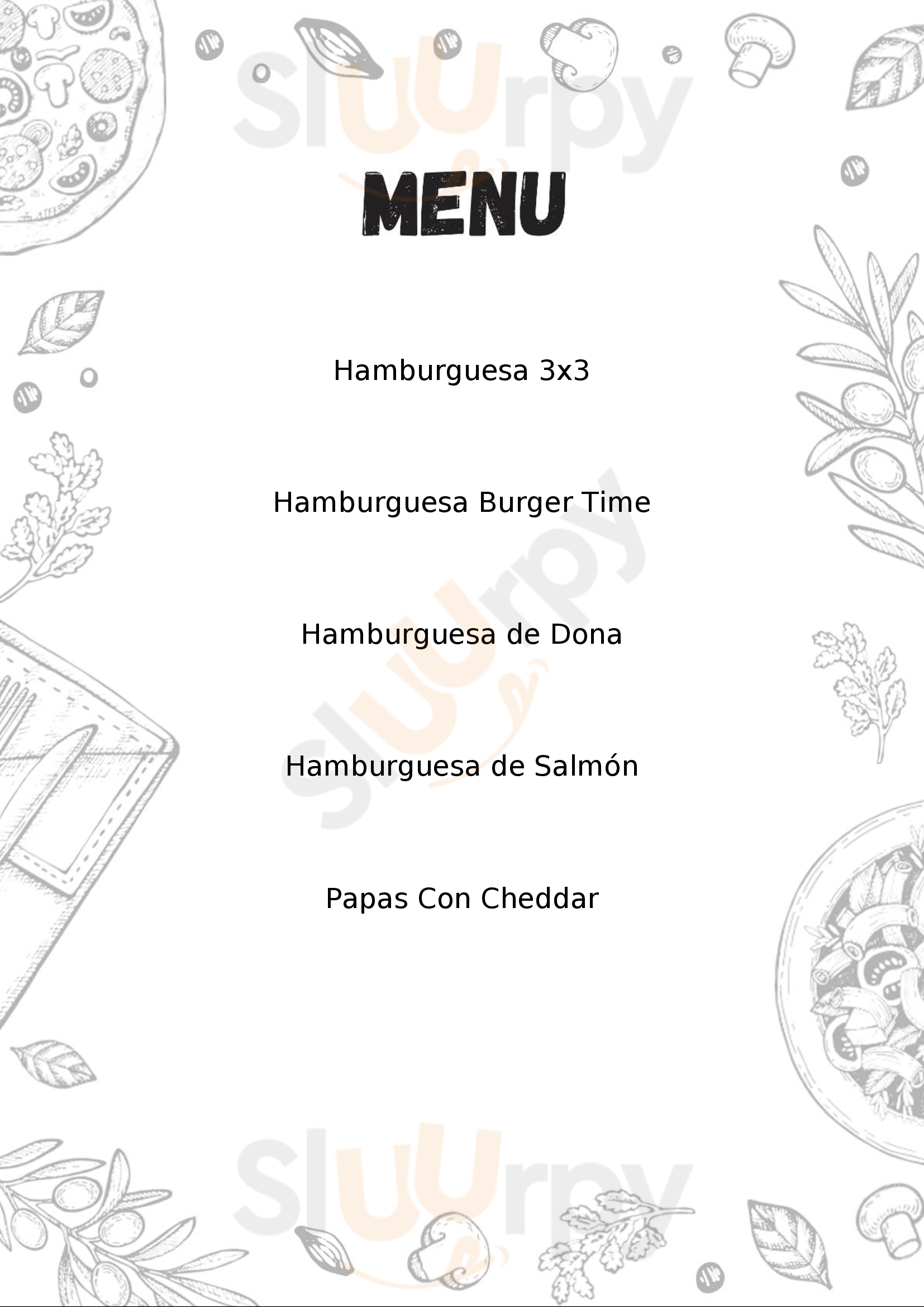 Burger Time - Punta Del Este Punta del Este Menu - 1