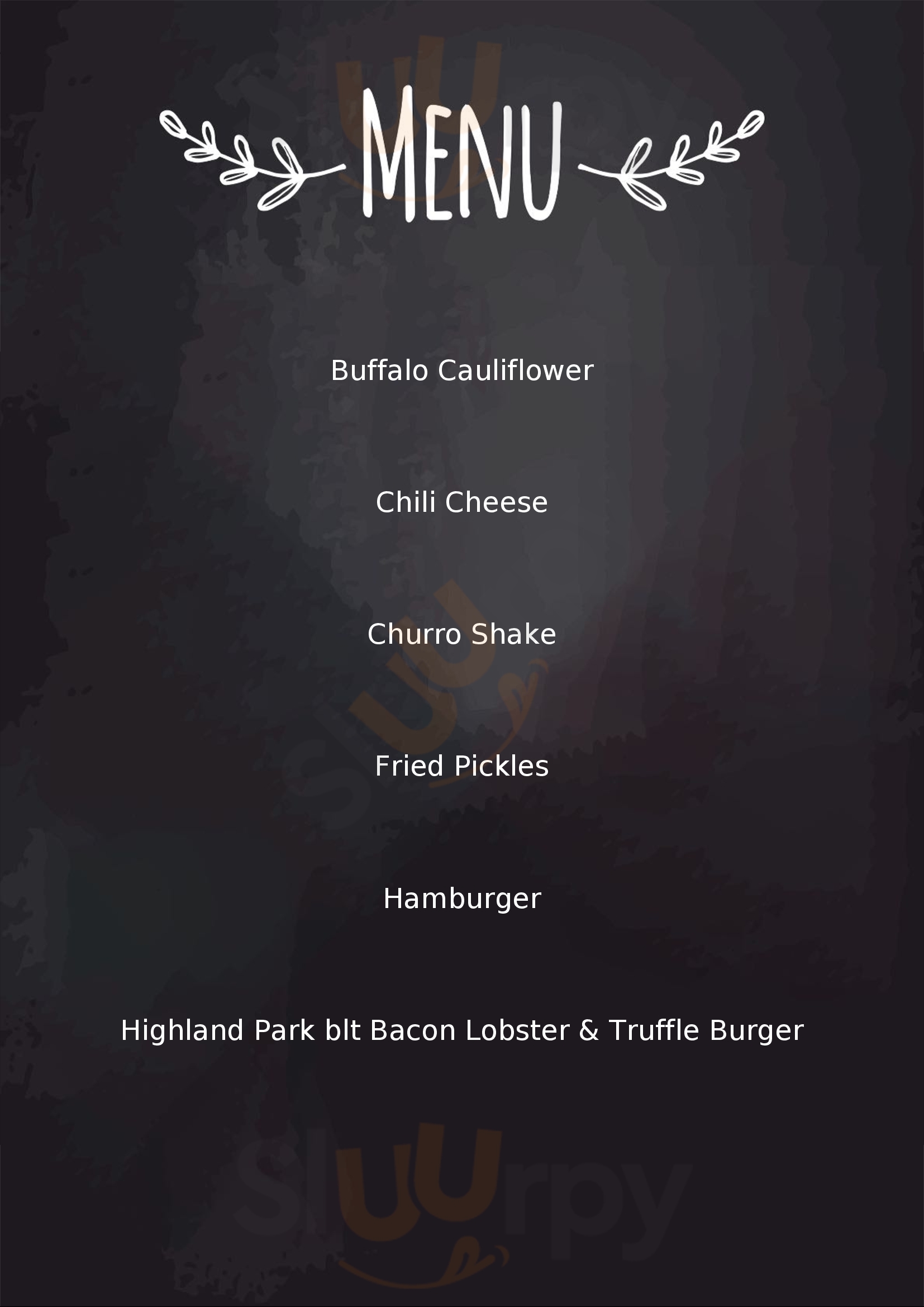 Nitro Burger Dallas Menu - 1