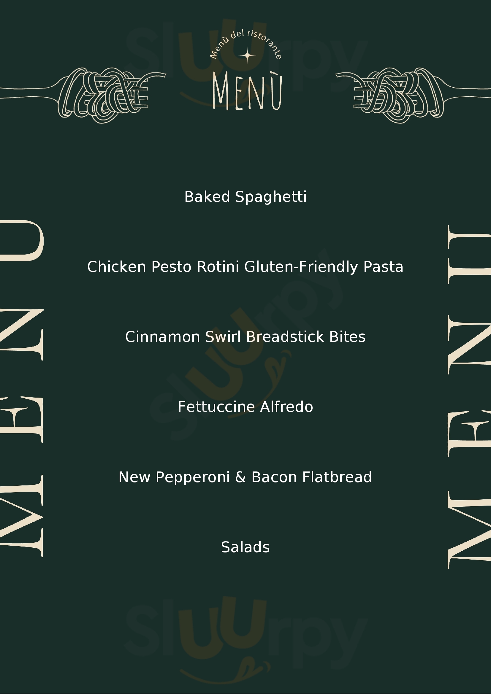 Fazoli's Little Rock Menu - 1