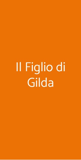 Il Figlio Di Gilda, Montesilvano