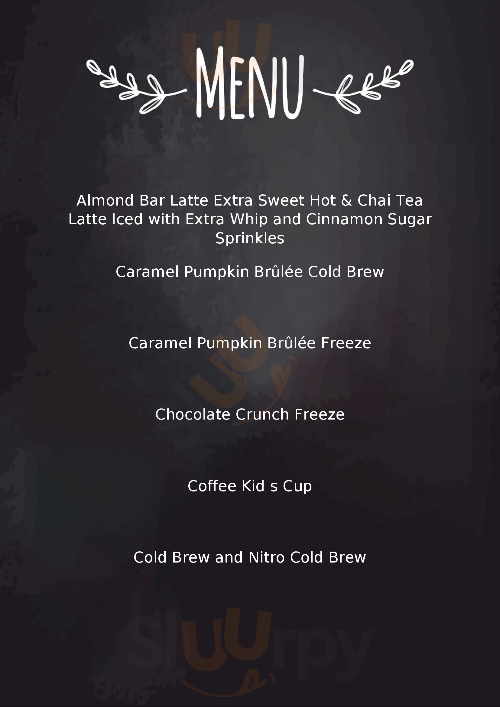 Dutch Bros Coffee Tucson Menu - 1