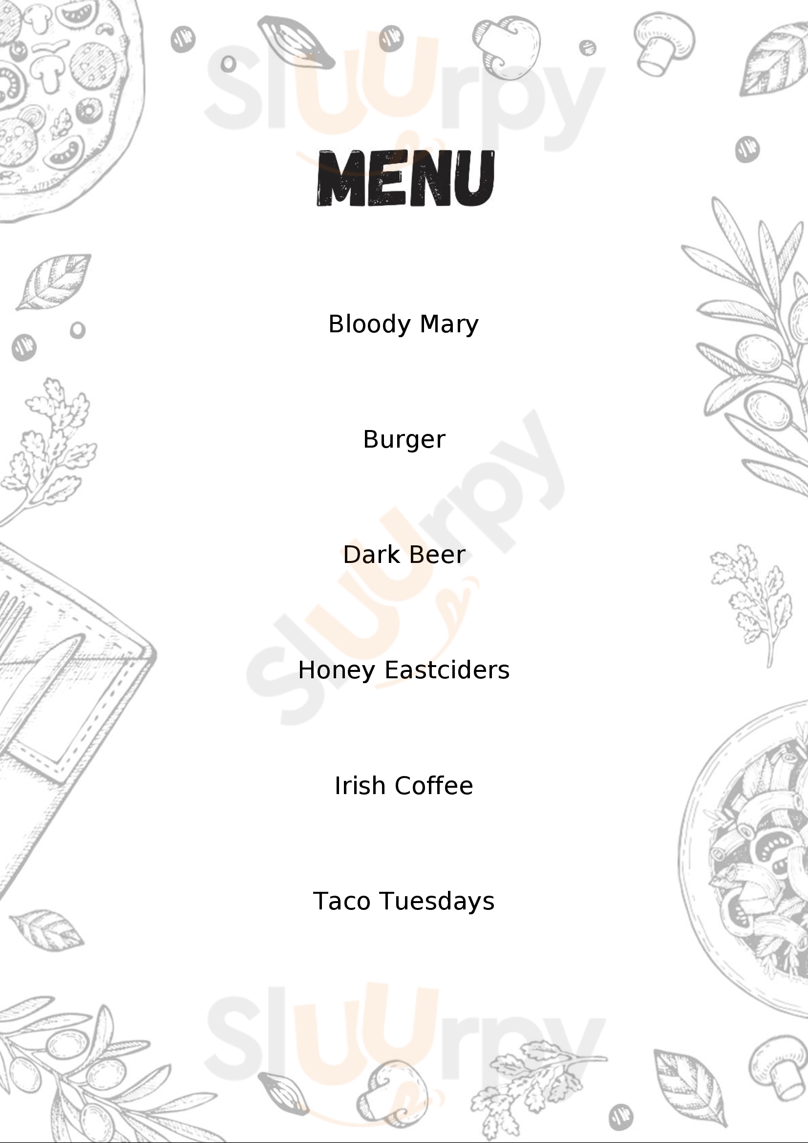 Menu Fuudies - R&b's Steak And Fries Beaver Dam