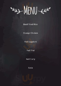 Hi Thai menu