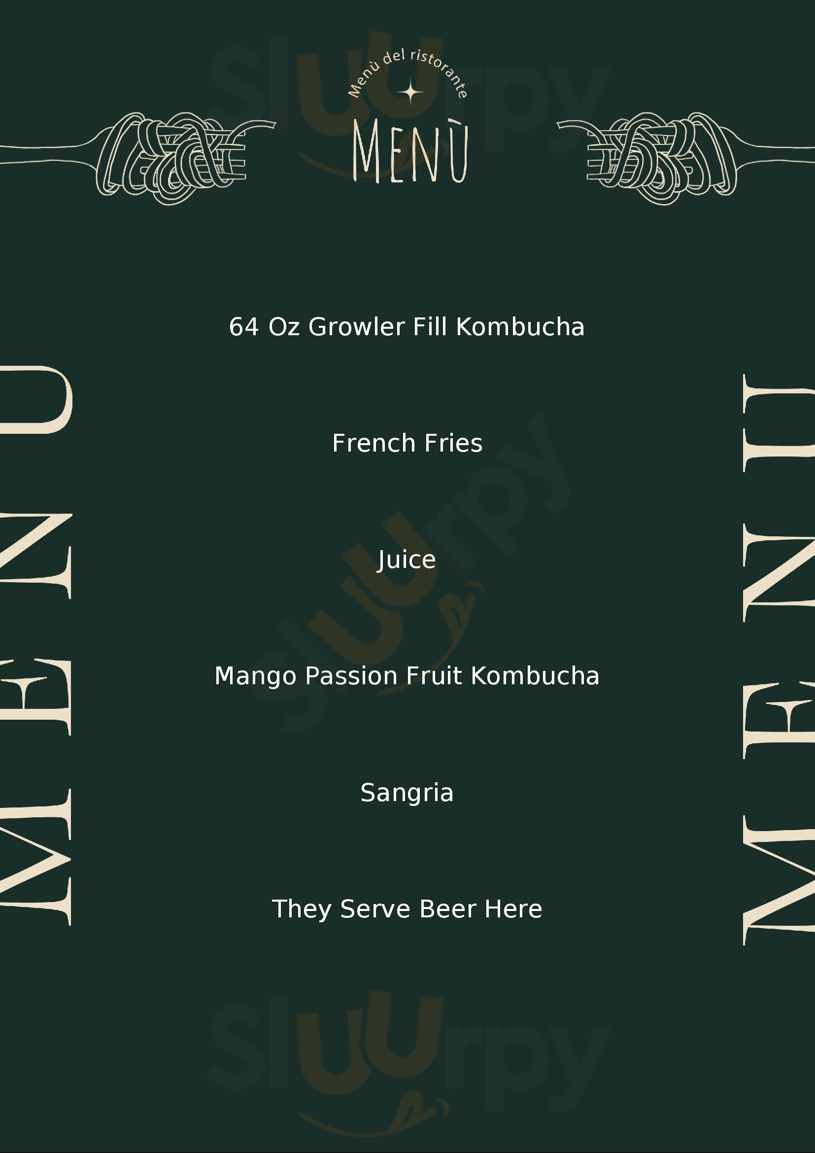 Humm Kombucha- Bend Menu - 1