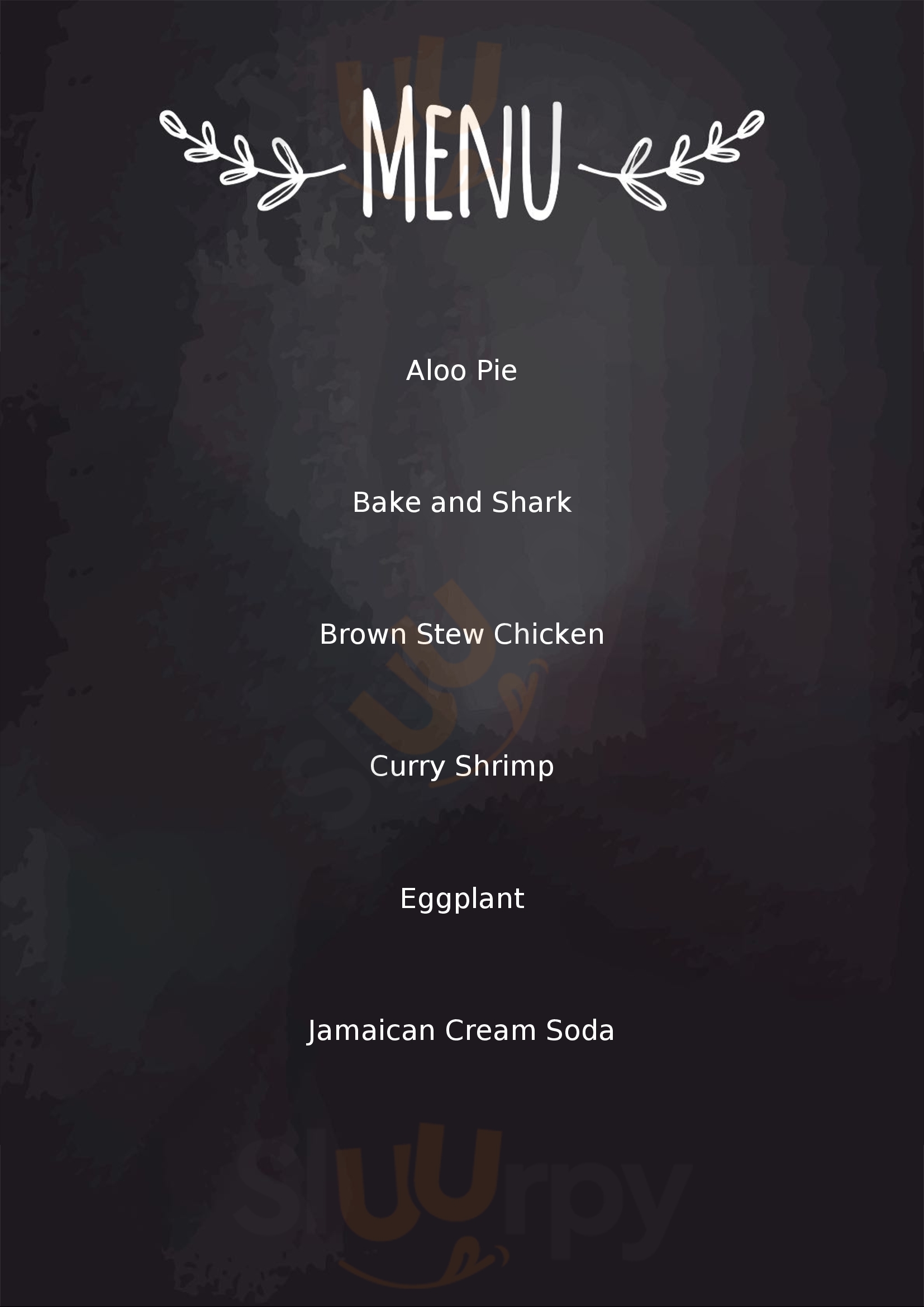 Menu Fuudies - Island Zests