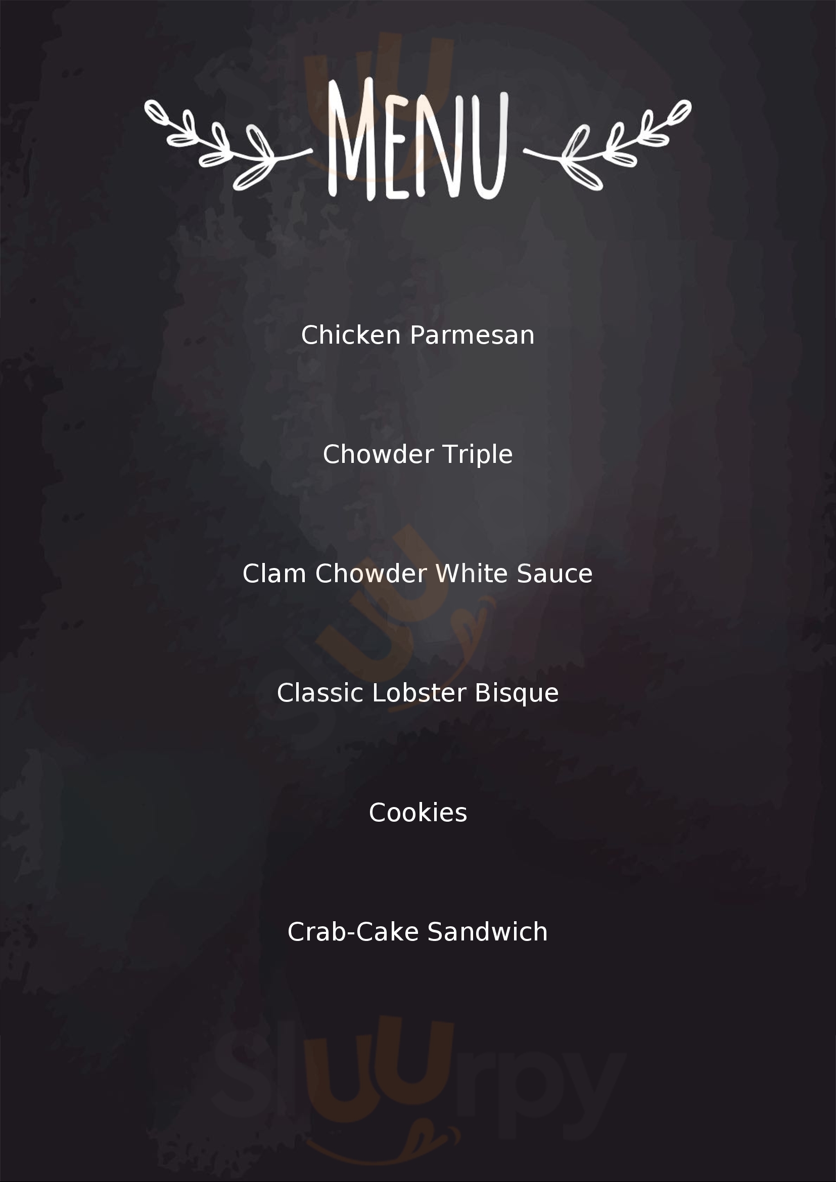 Menu Fuudies - Quito's Seafood Restaurant