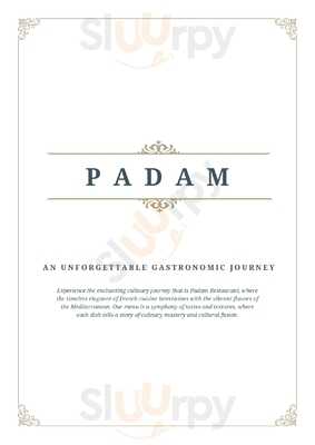 Padam Restaurant Maidenhead menu