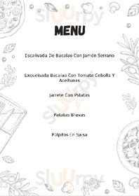 La Cueva menu