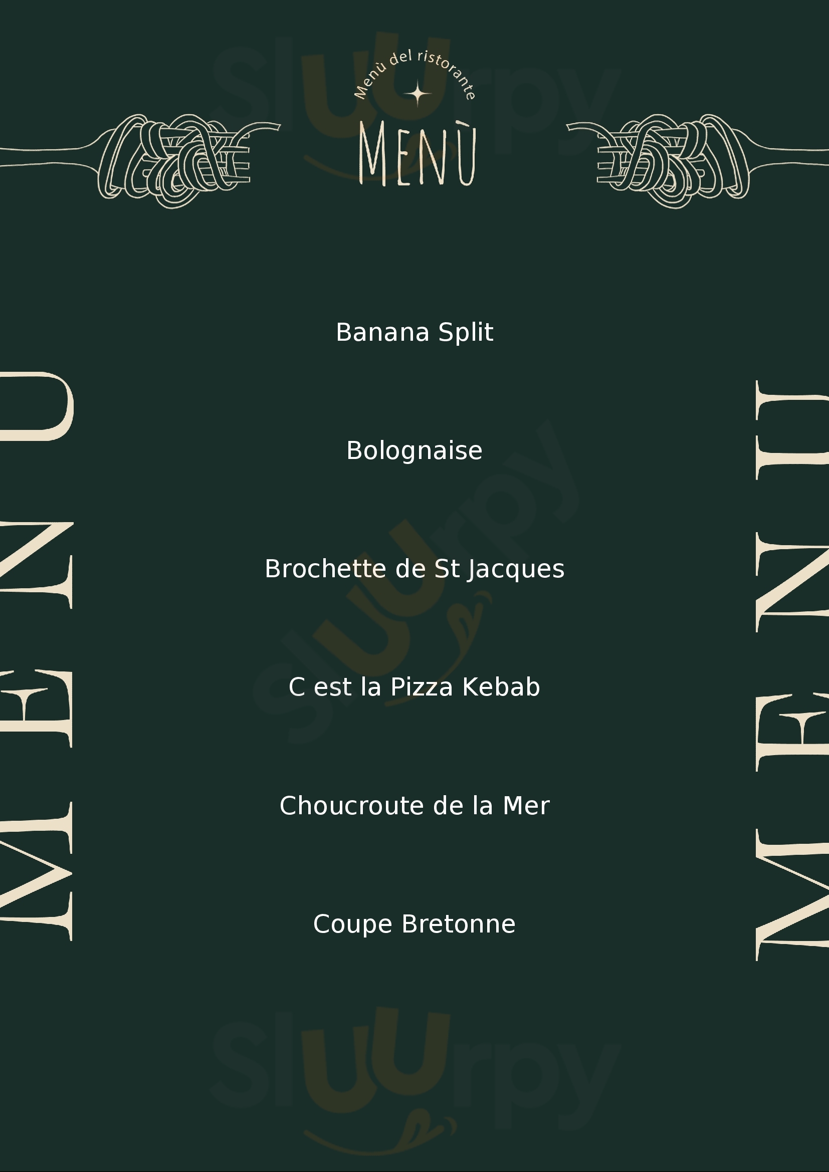 Al Dente Trébeurden Menu - 1