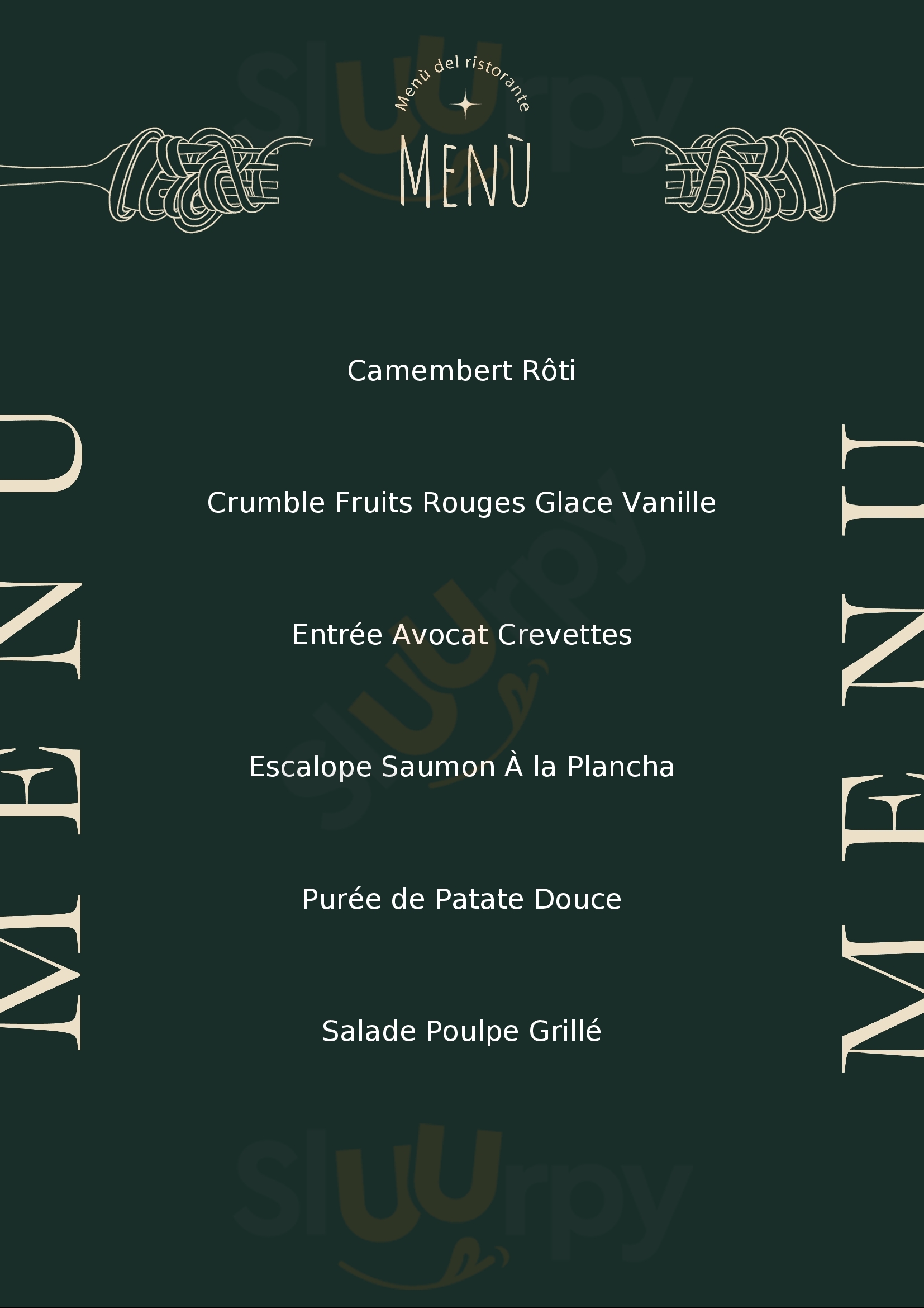 Le Leyana Restaurant Avignon Menu - 1
