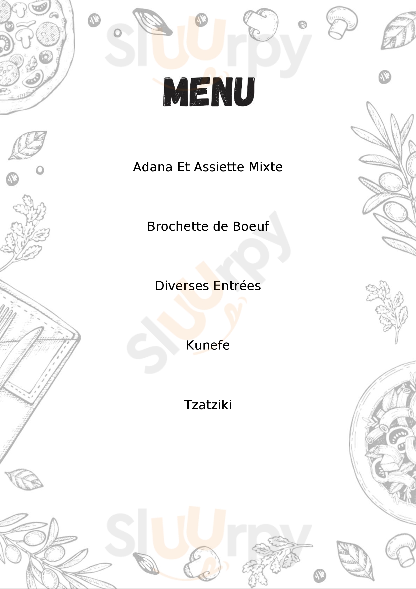 Les Brochettes Corbeil-Essonnes Menu - 1