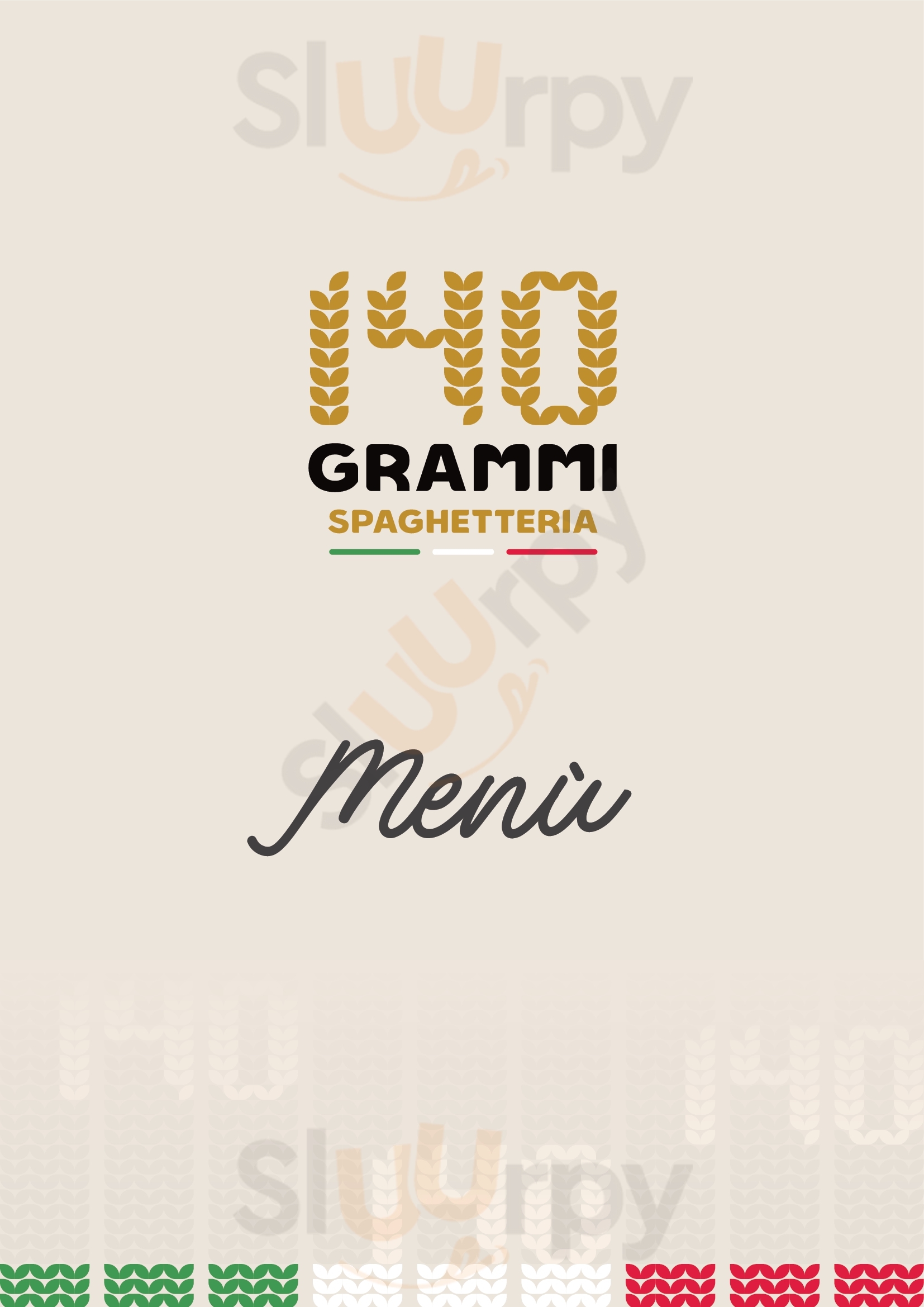 140 Grammi - Predda Niedda Sassari Menu - 1