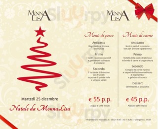 Menu natale 2018