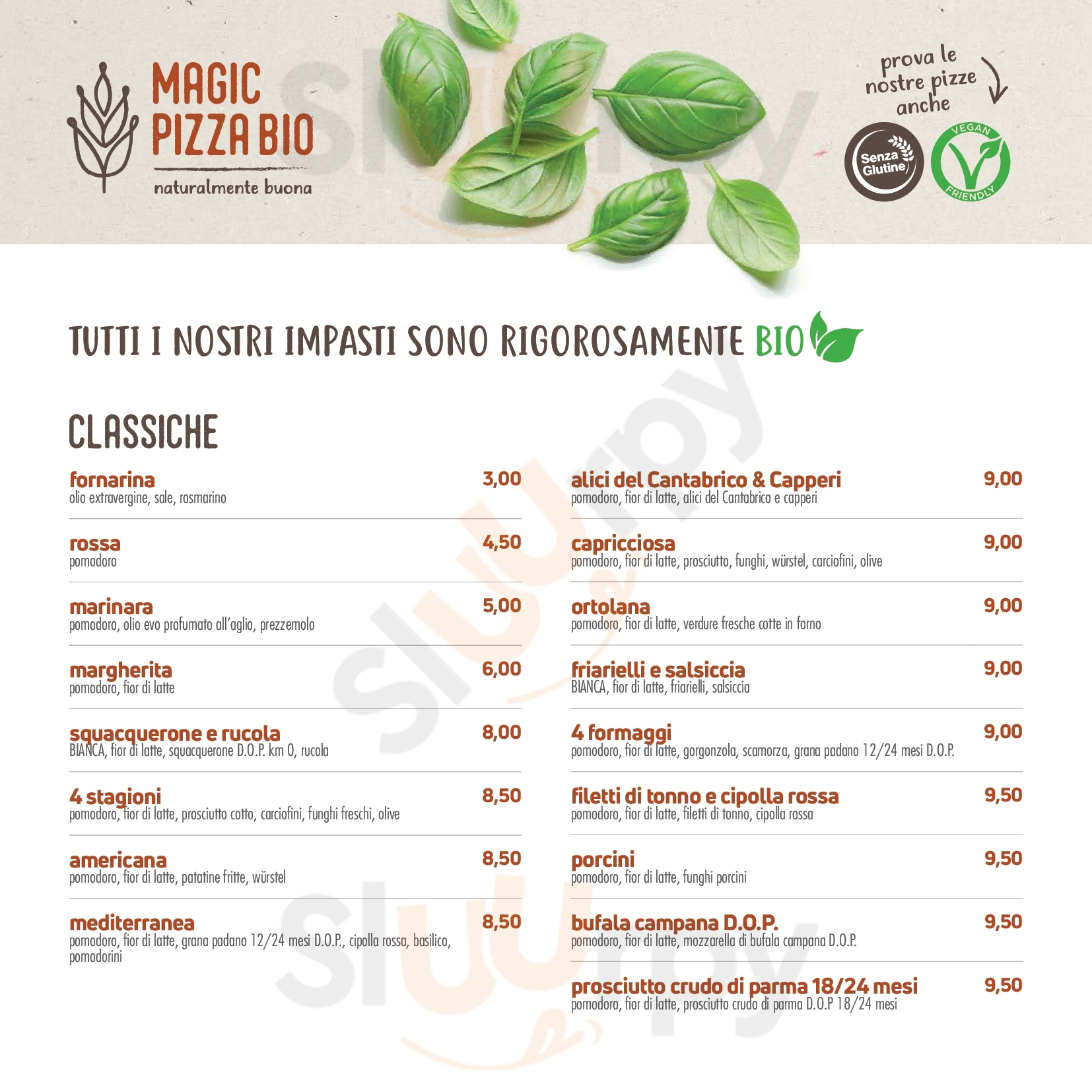 Magic Pizza Bio Forlì Forli Menu - 1