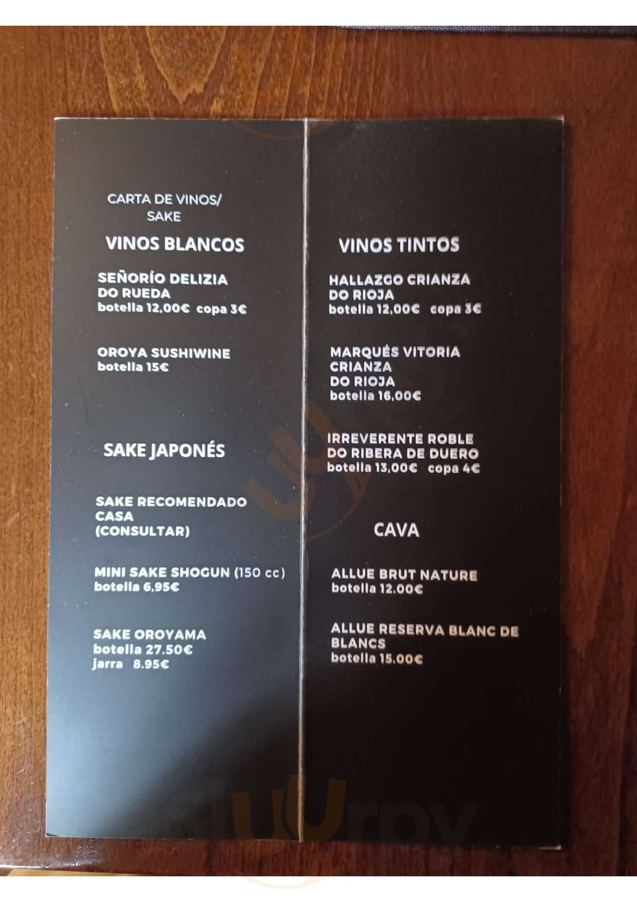 Sushi Yoi Barcelona Menu - 1