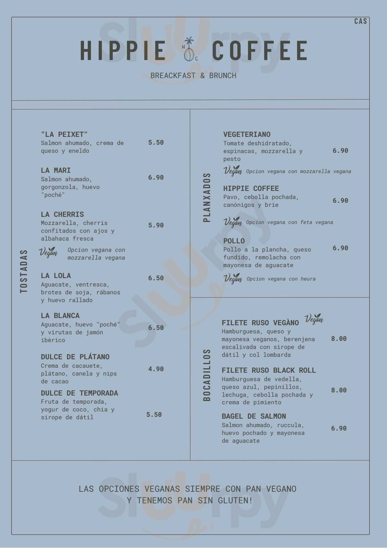 Hippie Coffee Badalona Menu - 1