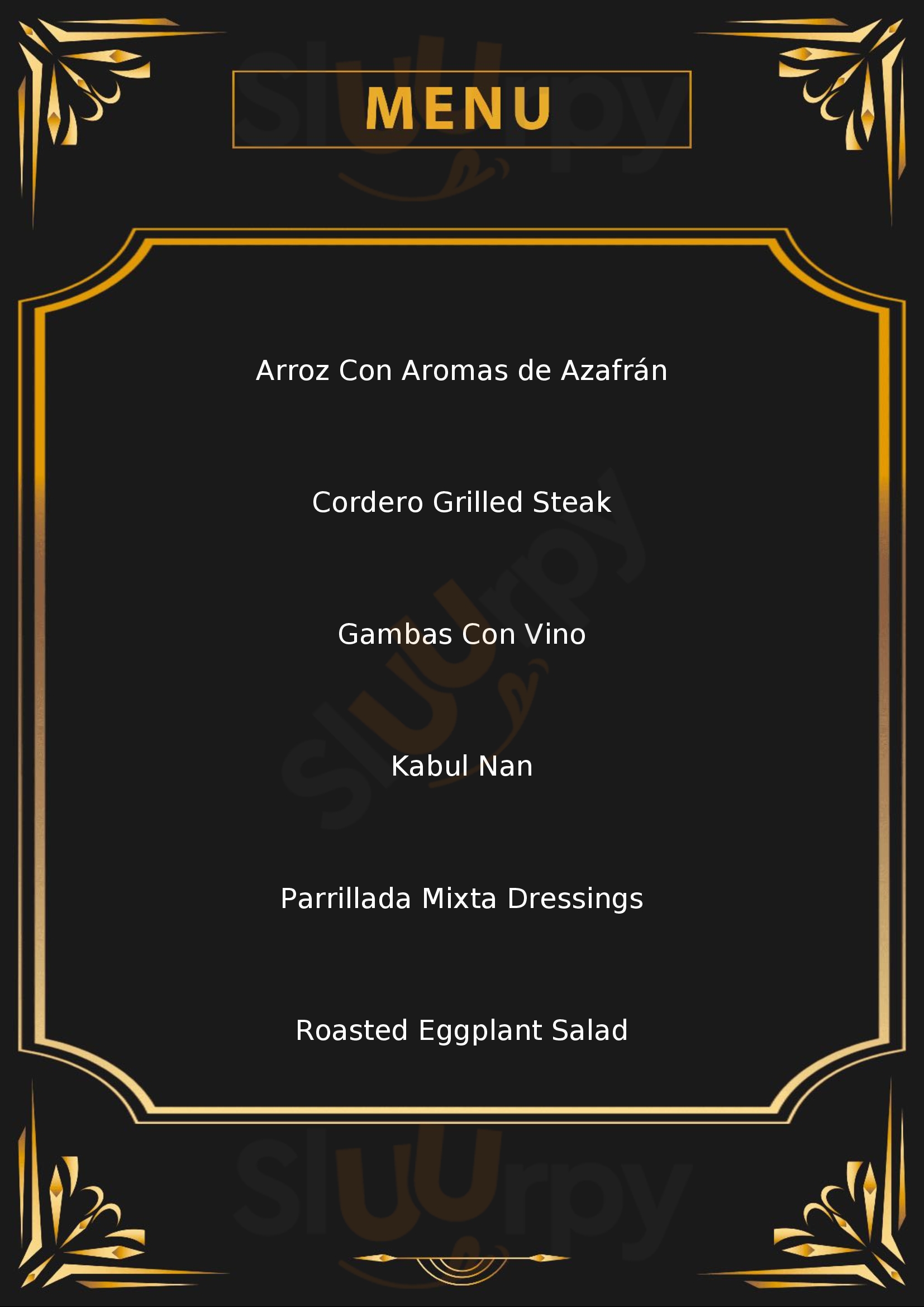 Kokcha Barcelona Menu - 1