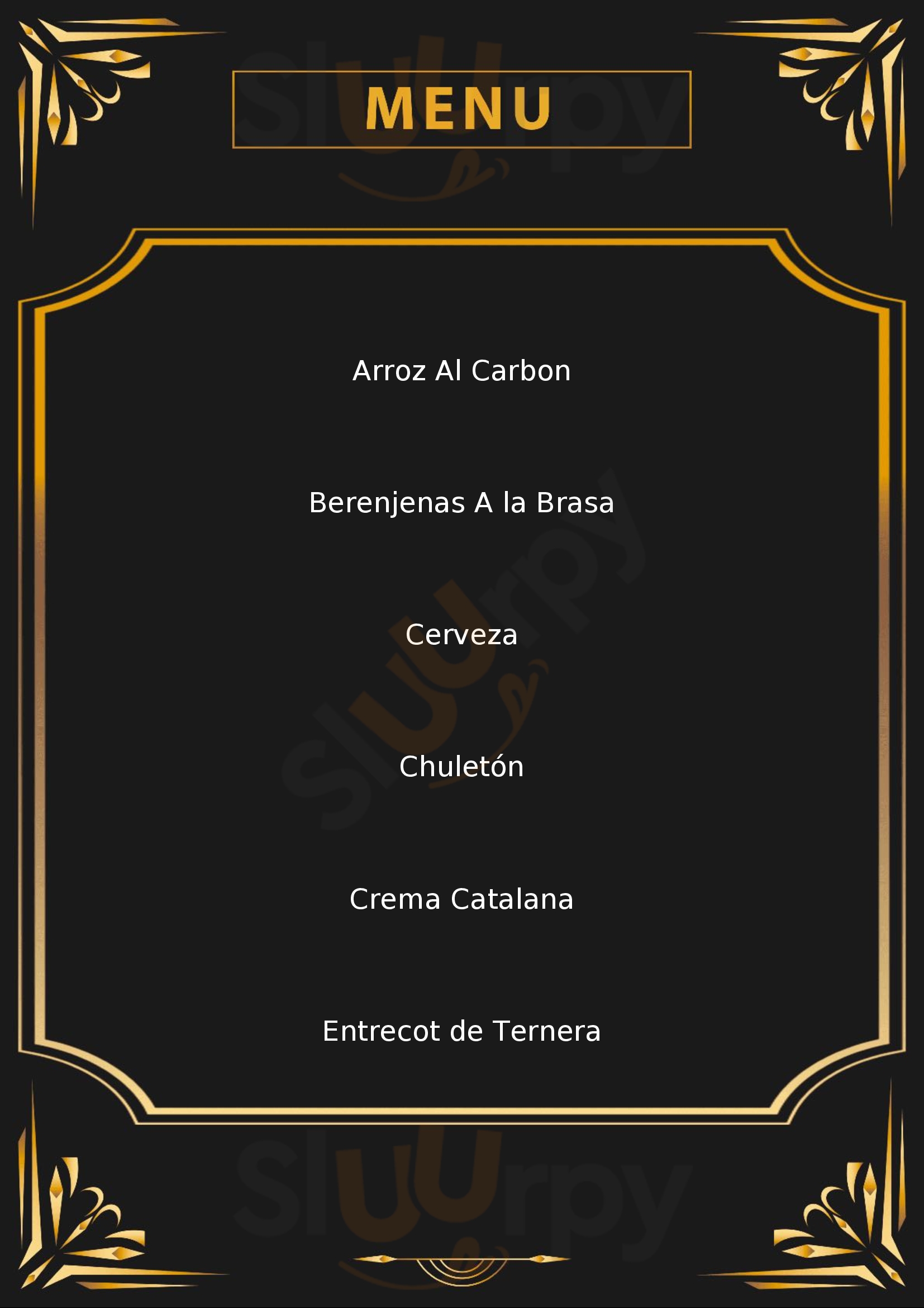 Pura Brasa Barcelona Menu - 1