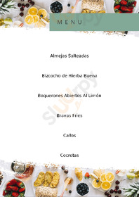 Bogar menu