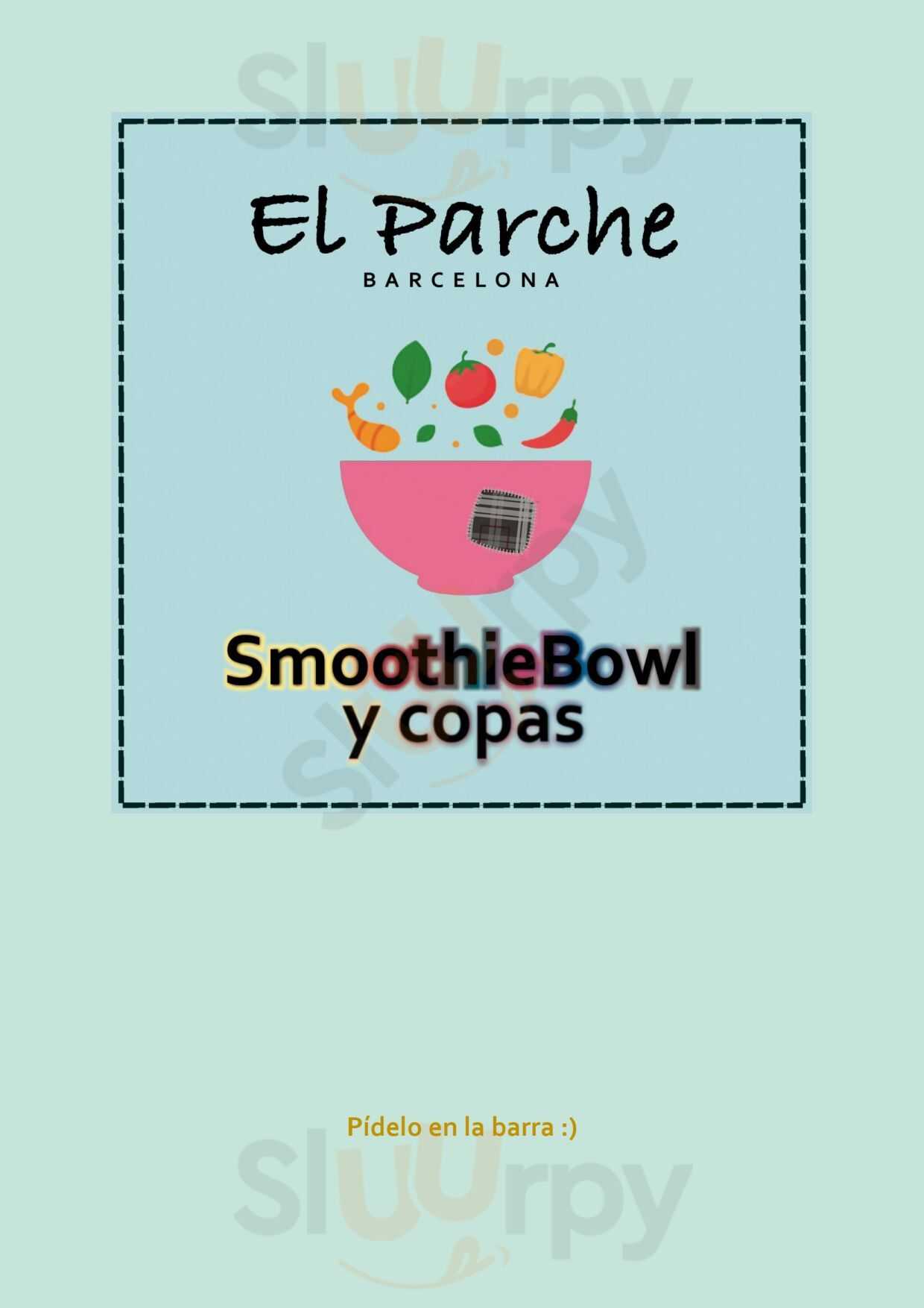 El Parche Barcelona Menu - 1