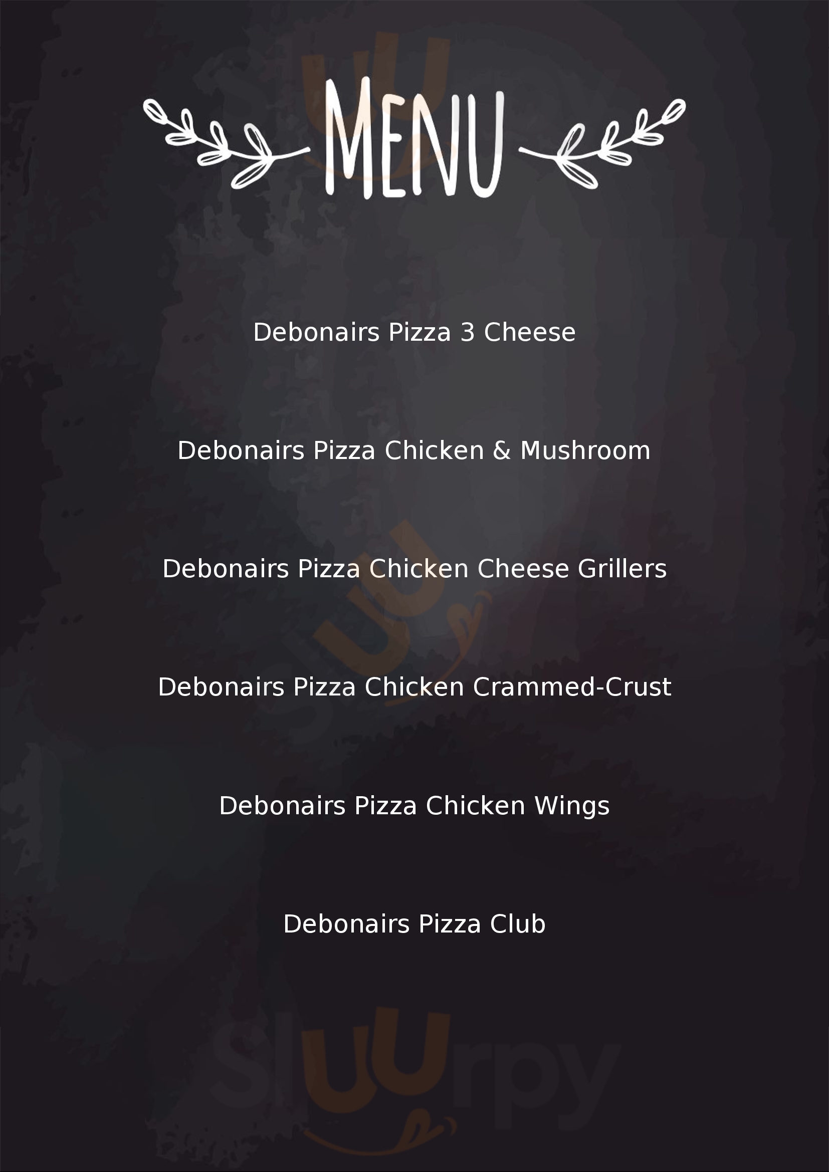 Debonairs Pizza Cape Town Menu - 1