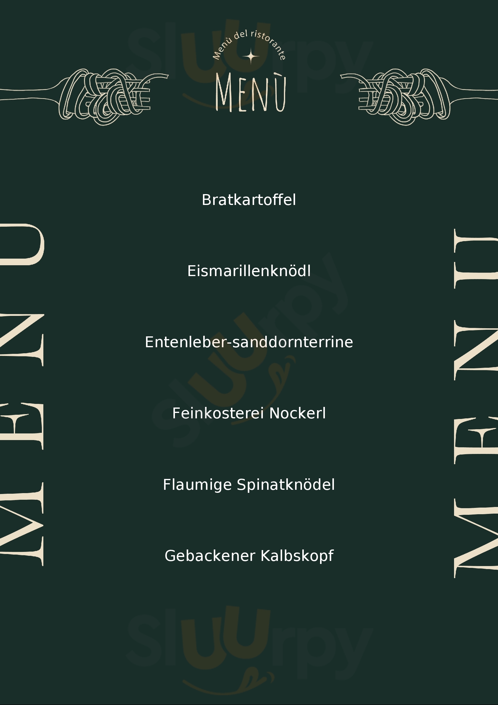 Feinkosterei Neuer Markt Wien Menu - 1