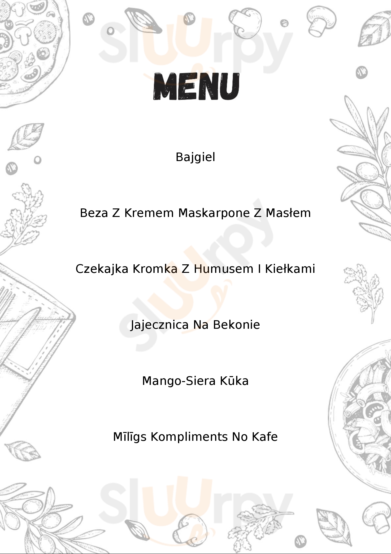 Cafelek Kalisz Menu - 1