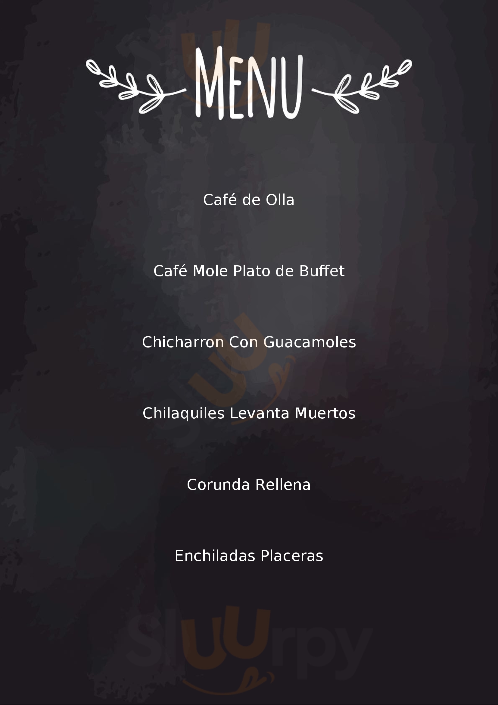Escalera Chueca Restaurant Bar & Café Pátzcuaro Menu - 1