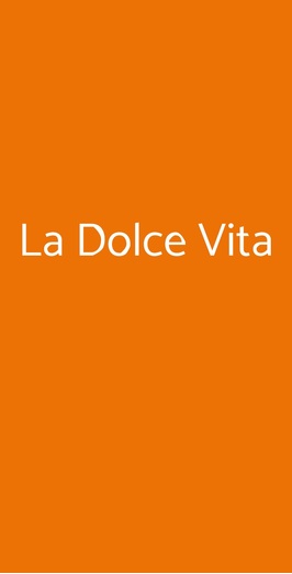 La Dolce Vita, Crispiano